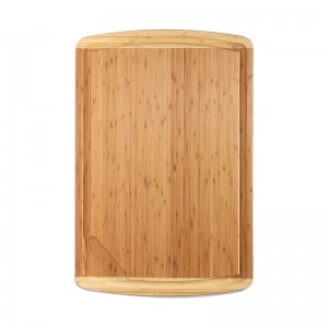 Блок за рязане на кухня от бамбук